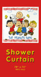 Peanuts Gang Vinyl Shower Curtain - ON SALE!