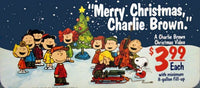Vintage Shell Promotion Sign - Charlie Brown Video
