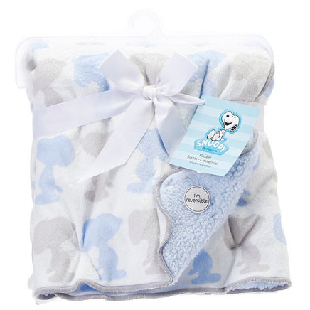 Snoopy Sherpa Baby Blanket - Super Soft! - snoopn4pnuts.com