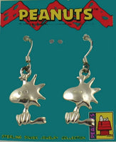 Woodstock Sterling Silver Latch Hook Earrings
