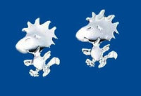 Woodstock Sterling Silver Post Earrings