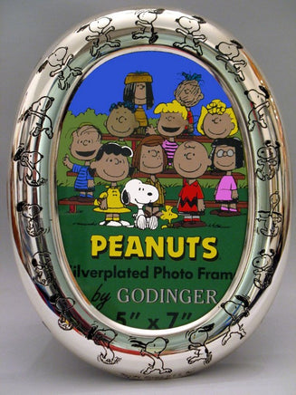 Snoopy Silver Plated Picture Frame
