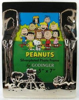 Snoopy Silver Plated Picture Frame