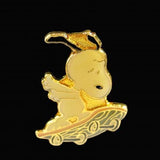 Snoopy Skateboarder Enamel Pin