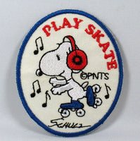 SNOOPY SKATING PATCH - PLAY SKATE