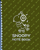 Snoopy Skater Spiral-Bound Notebook