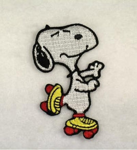 Snoopy Rollerskater Patch