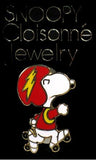 Snoopy Rollerskater Cloisonne Pin