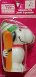Snoopy Skier Vintage Vinyl Squeeze Toy