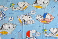 Vintage Peanuts Gang Fitted Sheet - Sleeping Snoopy