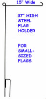 Steel Flag Holder Stand For Small-Sized Flags (15