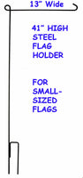 Steel Flag Holder Stand For Small-Sized Flags (13
