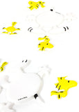 Peanuts Puffy Vinyl Sticker Set - Snoopy and Woodstock Bending Over (Great For Scrapbooking!)