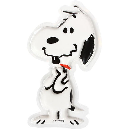 Peanuts Puffy Vinyl 3" Sticker - Smiling Snoopy (Great For Scrapbooking!) - snoopn4pnuts.com