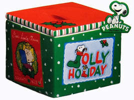 Peanuts Gang Christmas Snack Canister - On Sale!
