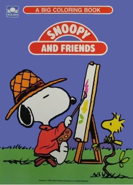 Snoopy And Friends Big Coloring Book
