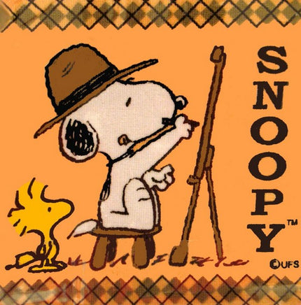 Wash Cloth - Snoopy Artist