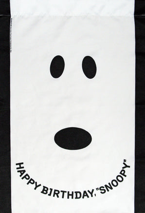 Snoopy Face Happy Birthday Banner / Flag (Used/Near Mint) - snoopn4pnuts.com