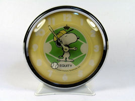 Snoopy Baseball Alarm Clock (Does Not Work)
