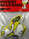 Snoopy Tennis Player Pocket Bean Bag
