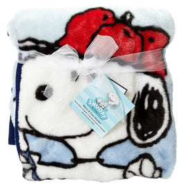 Lambs & Ivy Snoopy All - Star Plush Blanket - Super Soft! - snoopn4pnuts.com
