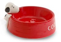 Snoopy Peek - A - Boo Ceramic Pet Bowl / Snack Bowl - For Pets and People! ON SALE! - snoopn4pnuts.com