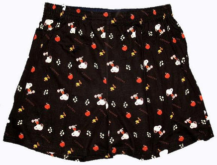 Snoopy And Woodstock Apples Boxers