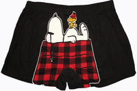 Snoopy Joe Cool Holiday Boxers - Chillin' - snoopn4pnuts.com
