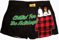 Snoopy Joe Cool Holiday Boxers - Chillin' - snoopn4pnuts.com