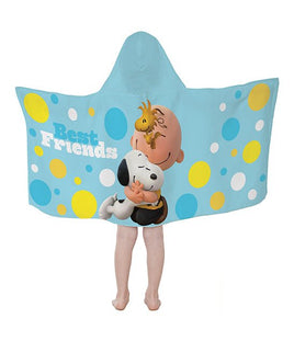 Snoopy and Charlie Brown Best Friends Hooded Towel - ON SALE! - snoopn4pnuts.com
