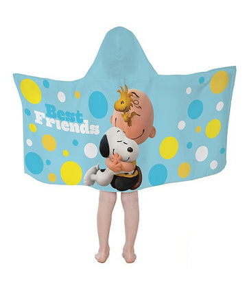 Snoopy and Charlie Brown Best Friends Hooded Towel - ON SALE! - snoopn4pnuts.com