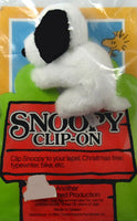 Snoopy Plush Clip-On Doll (Lightly Used/NOT In Package As Seen In Photo)
