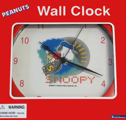Snoopy Skateboarder Wall Clock - snoopn4pnuts.com