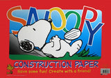 Snoopy Extra-Large Construction Paper Pad