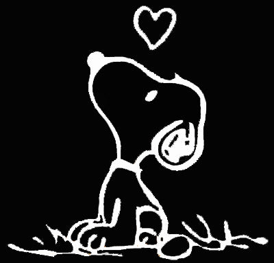 Snoopy Looking Up Die - Cut Vinyl Decal - White - snoopn4pnuts.com