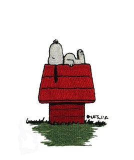 Snoopy On Doghouse Patch