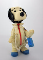 Snoopy Astronaut Rubber Doll - RARE! (Missing Helmet)