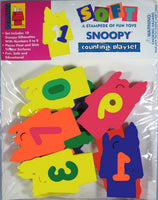 Snoopy  Foam Counting Play Set