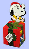 Snoopy Vintage Mini Christmas Gift Box