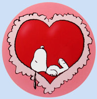 Snoopy's Heart Vinyl Sticker