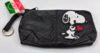 Snoopy Genuine Lambskin Leather Clutch Purse - snoopn4pnuts.com