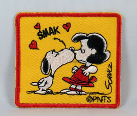 Snoopy Kisses Lucy Patch