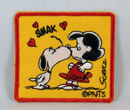 Snoopy Kisses Lucy Patch