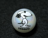 Snoopy Joe Cool Iridescent Name Marble