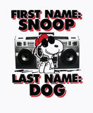 Snoopy Snoop Dog T-Shirt