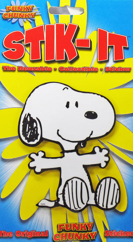Snoopy Stik - It Funky Chunky Vinyl Magnet - Great For Scrapbooking! - snoopn4pnuts.com