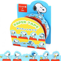 Snoopy Decorative Snoopy and Flying Ace Washi Masking Tape - Over 16 Feet Long!