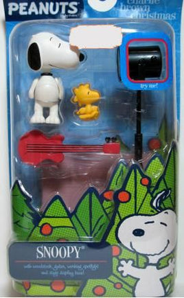 Snoopy Director Figure With Working Light -Charlie Brown Christmas Memory Lane
