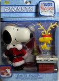 Large Deluxe Santa Snoopy Figure - Charlie Brown Christmas Memory Lane