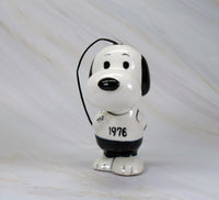 1976 Snoopy Runner / Jogger Christmas Ornament (NEW But Near Mint) - snoopn4pnuts.com